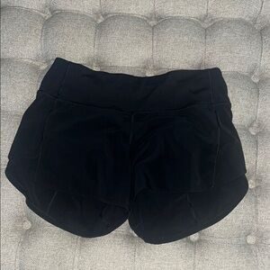 Lululemon Speed Up Black Women's Shorts